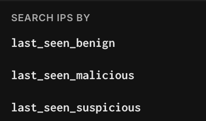 Added last_seen_classification Fields — screenshot 1
