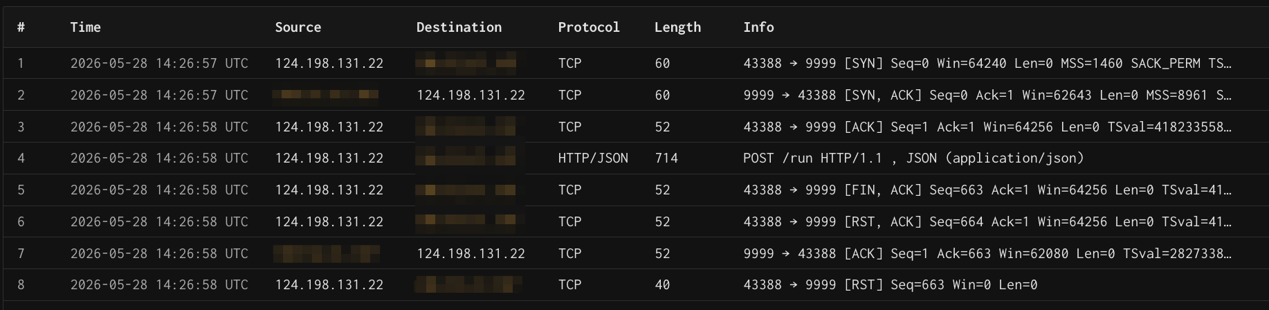 Visualizer — Session Streams Viewer (Wireshark-style payload inspection) — screenshot 1