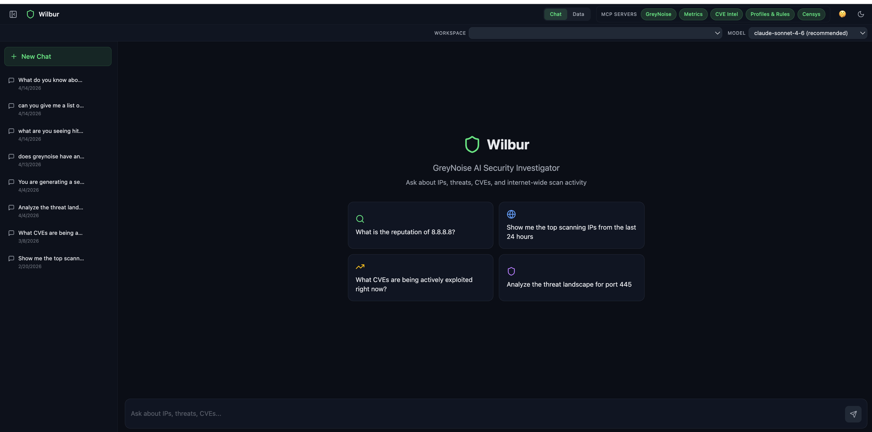 Natural-Language GNQL Translator (Charlotte AI foundation) — screenshot 1